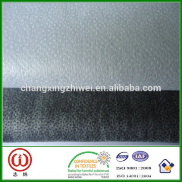 Thermal bonding non woven interfacing